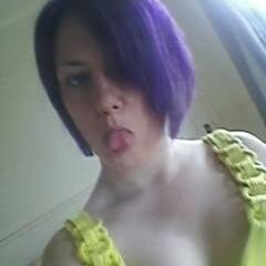 31 stepmum wife to be and love my purple hair :D