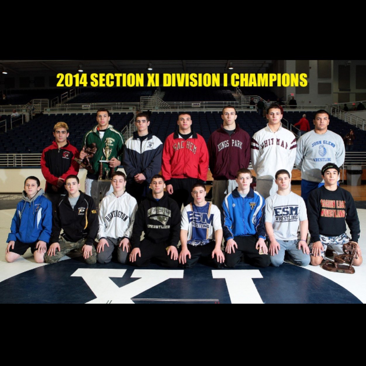 XI wrestling supporter