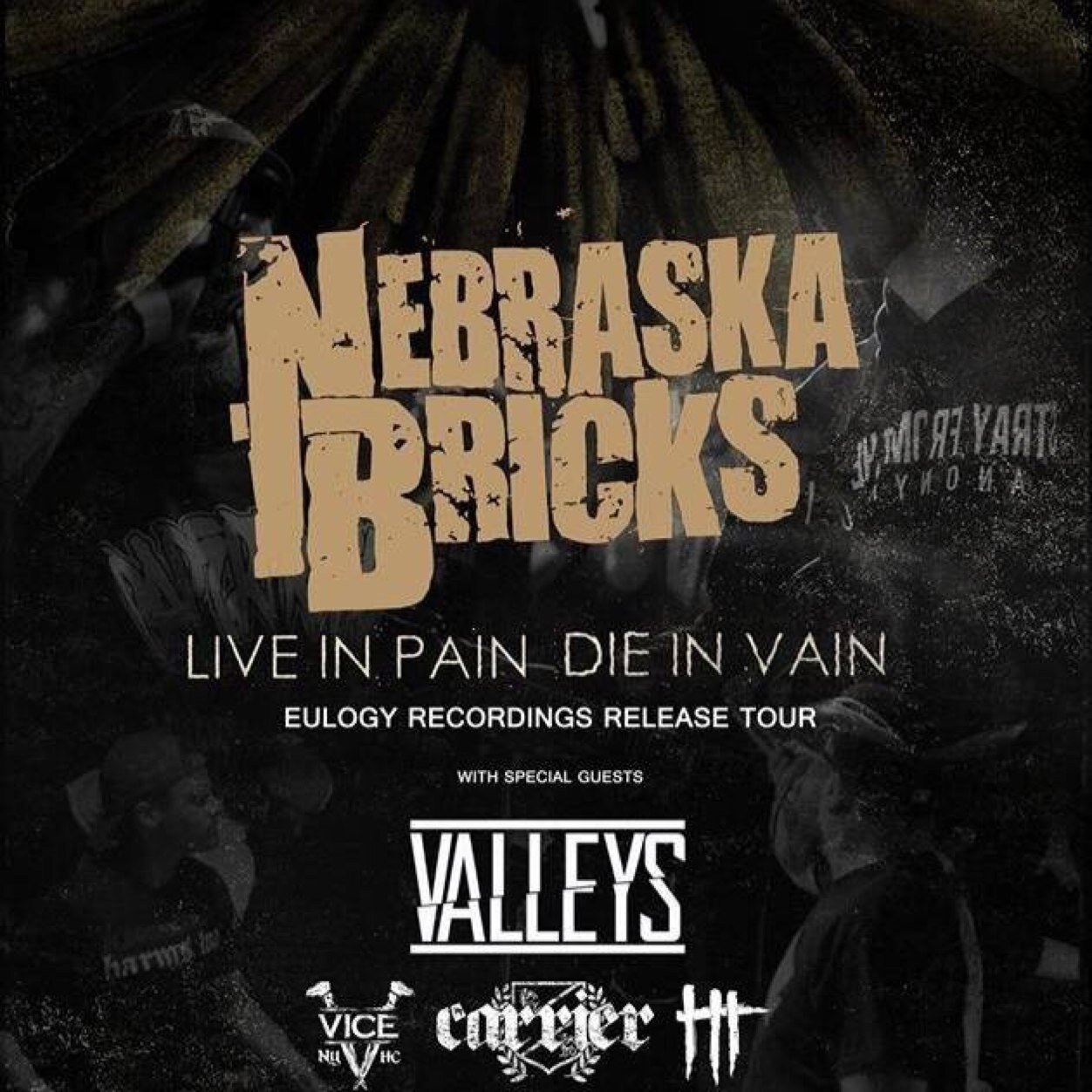Live in pain, die in vain out soon on Eulogy Recordings.