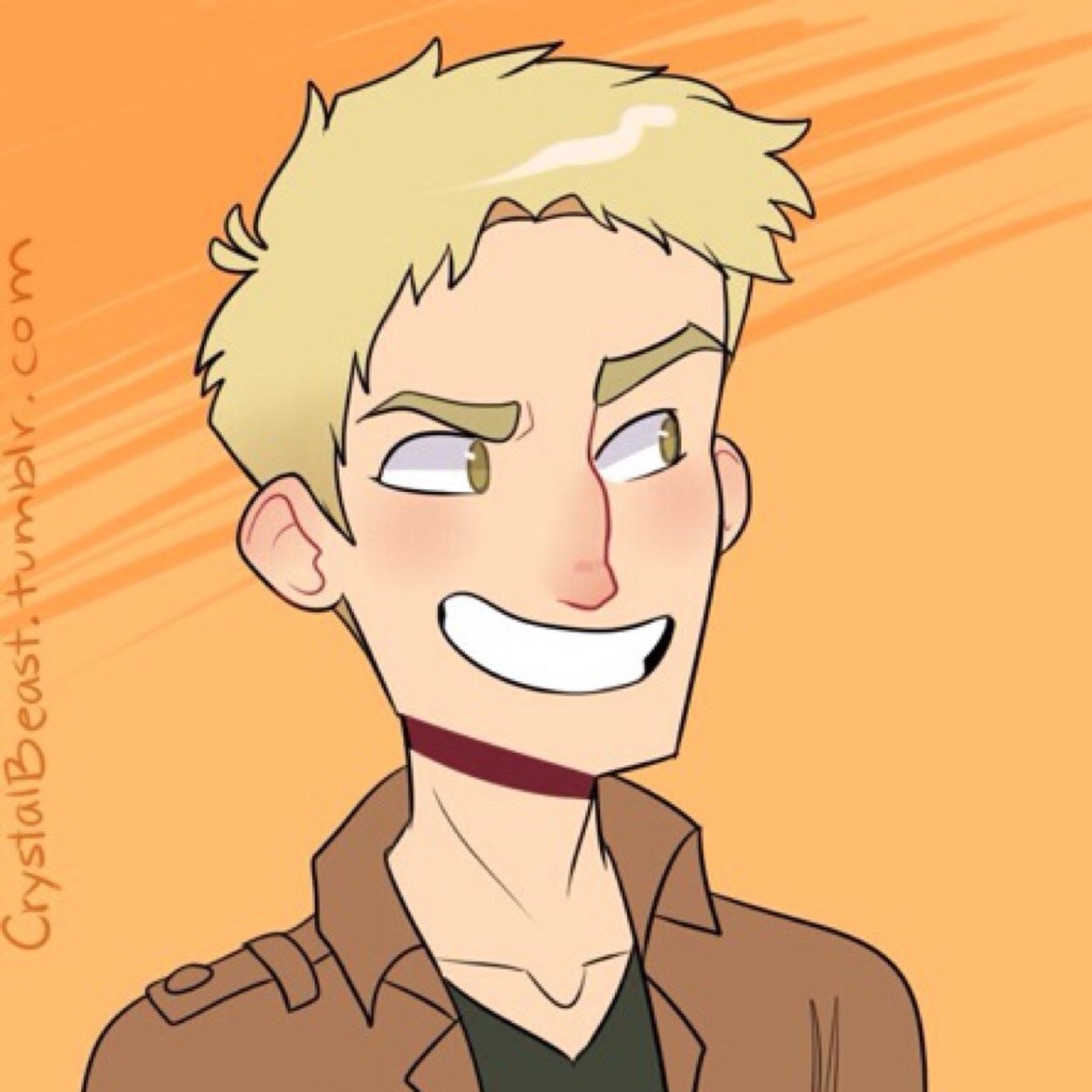Humanitys2nd's profile picture. I'm Reiner Braun, second place graduate of the 104th trainee squad. I'm currently in the Survey Corps and with @ItsYaBoyBertl.