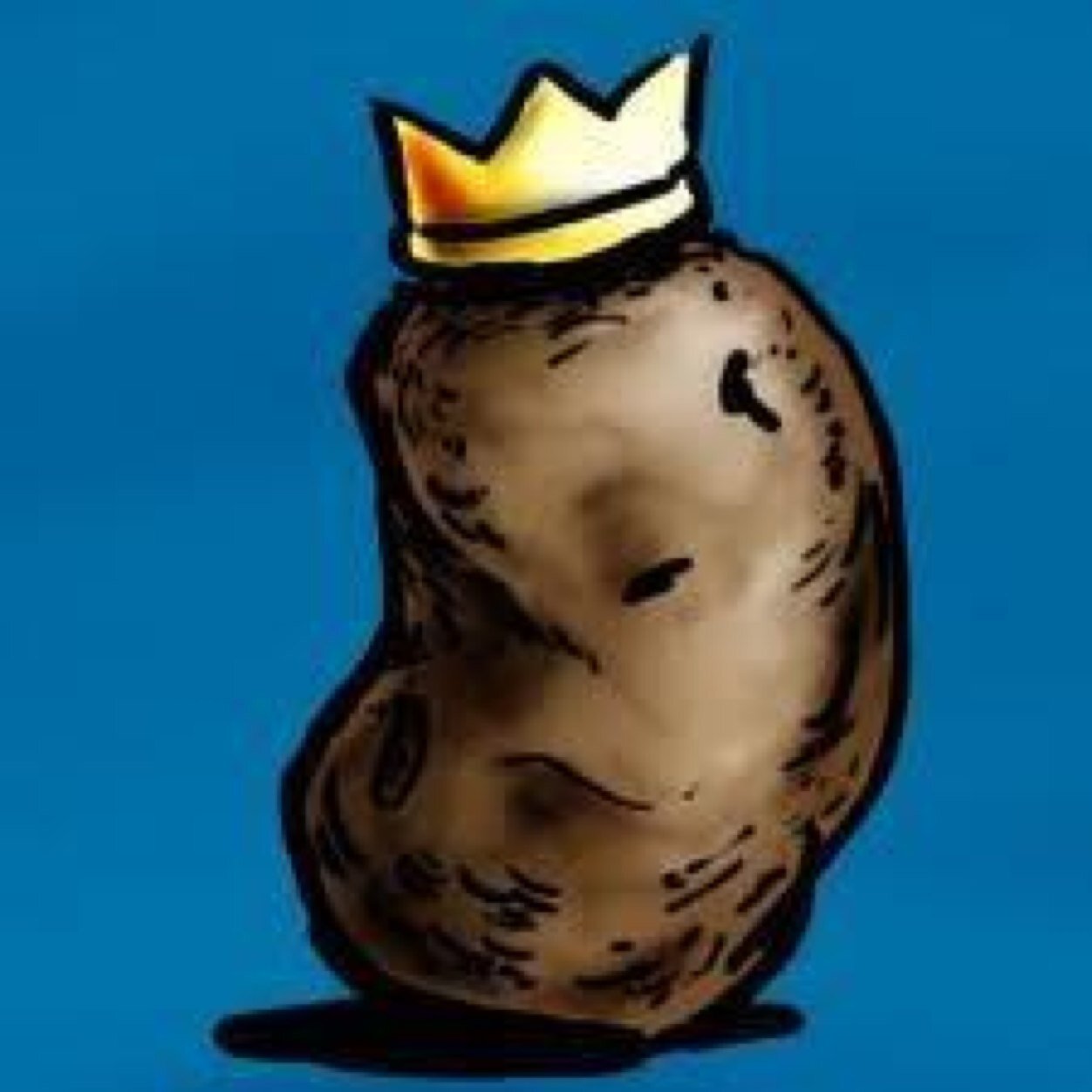 potato_king2000's profile picture. Im just a potato with a crown. To my followers, keep calm and potato