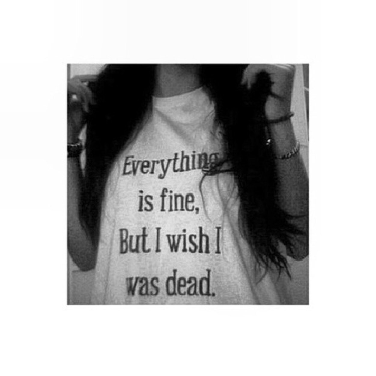 I'll be ok, is that what you want me to say?