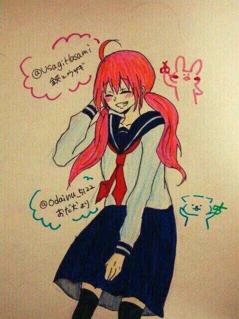 UsagiHasami's profile picture. 鋏（み）→ハサミと読みます。お絵かきが好きです。めんどくさいやつです。ヘッダー 【@KZero722】　低浮上