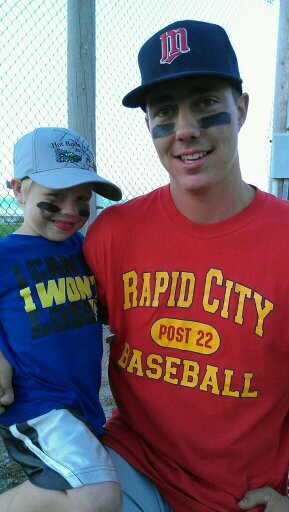 Hometown: Martin, SD Living the dream playing college baseball.