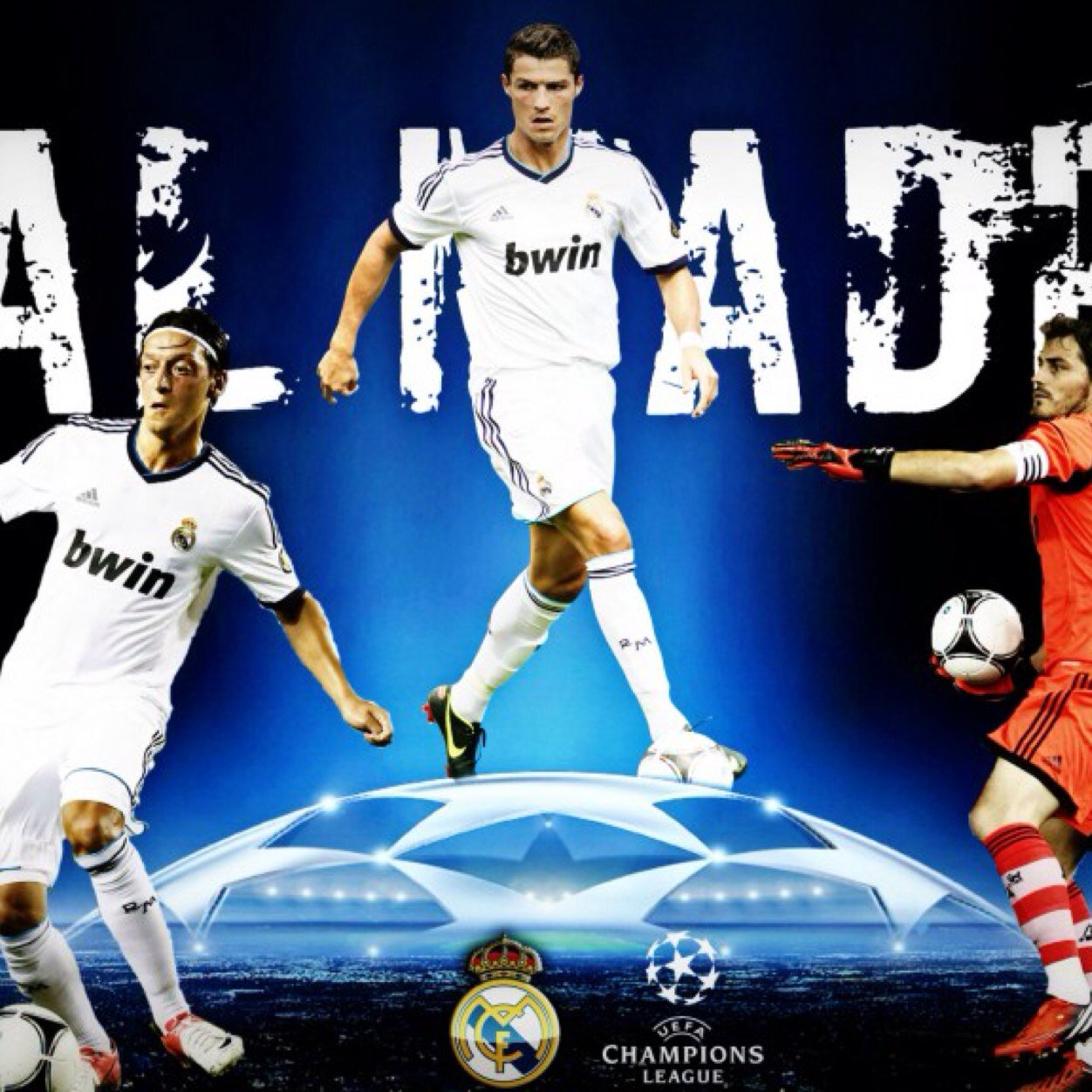 Real madrid all the way