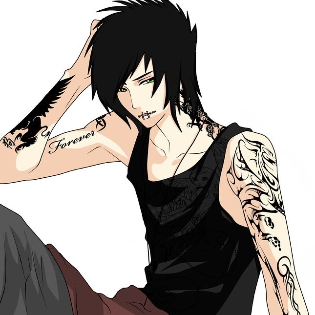 I'm Jackson...My Brothers Aden And My Sisters Nina. I'm In A Band, I'm Married To The Beautiful Dark, Im A Cutter, And Guitarist. Im Also British my son is Andy