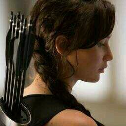 16.Mentalmente Desorientada.Buena con el arco y las flechas.Gane los juegos del hambre.Apodada la chica en llamas.#HHG