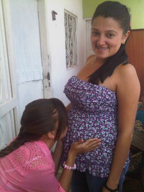 madre de una hermosa princesa