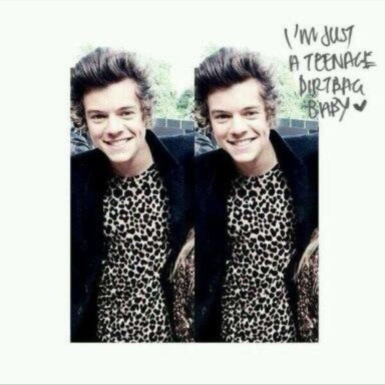 the boys love YOU yes YOU. you will get the follows you want if you DONT GIVE UP. they love you ❤️ from @escapingstyles and @salutinghoran