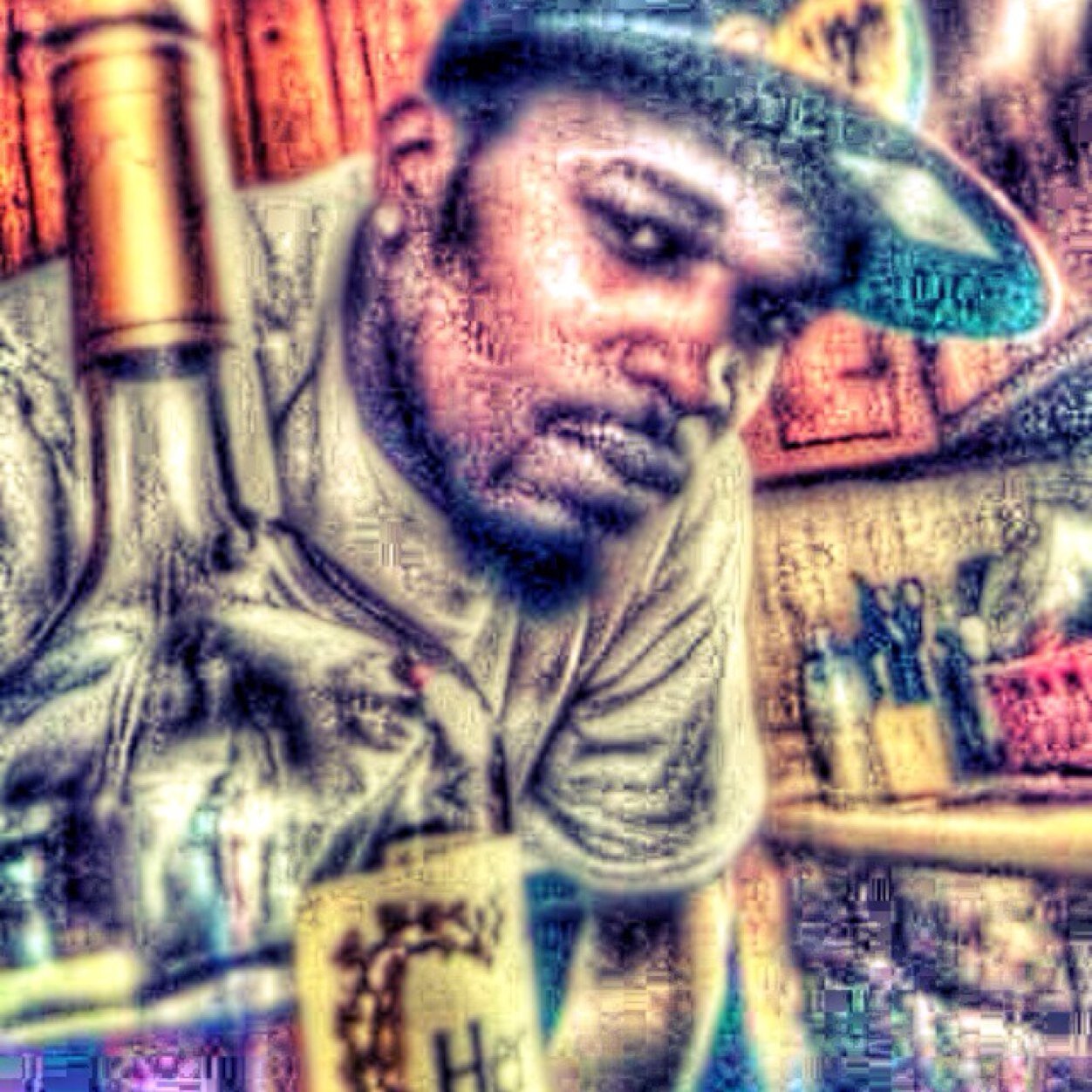 Striving for a dollar...Staying outta dodge...Smoking 1 while rolling up!! #300ave