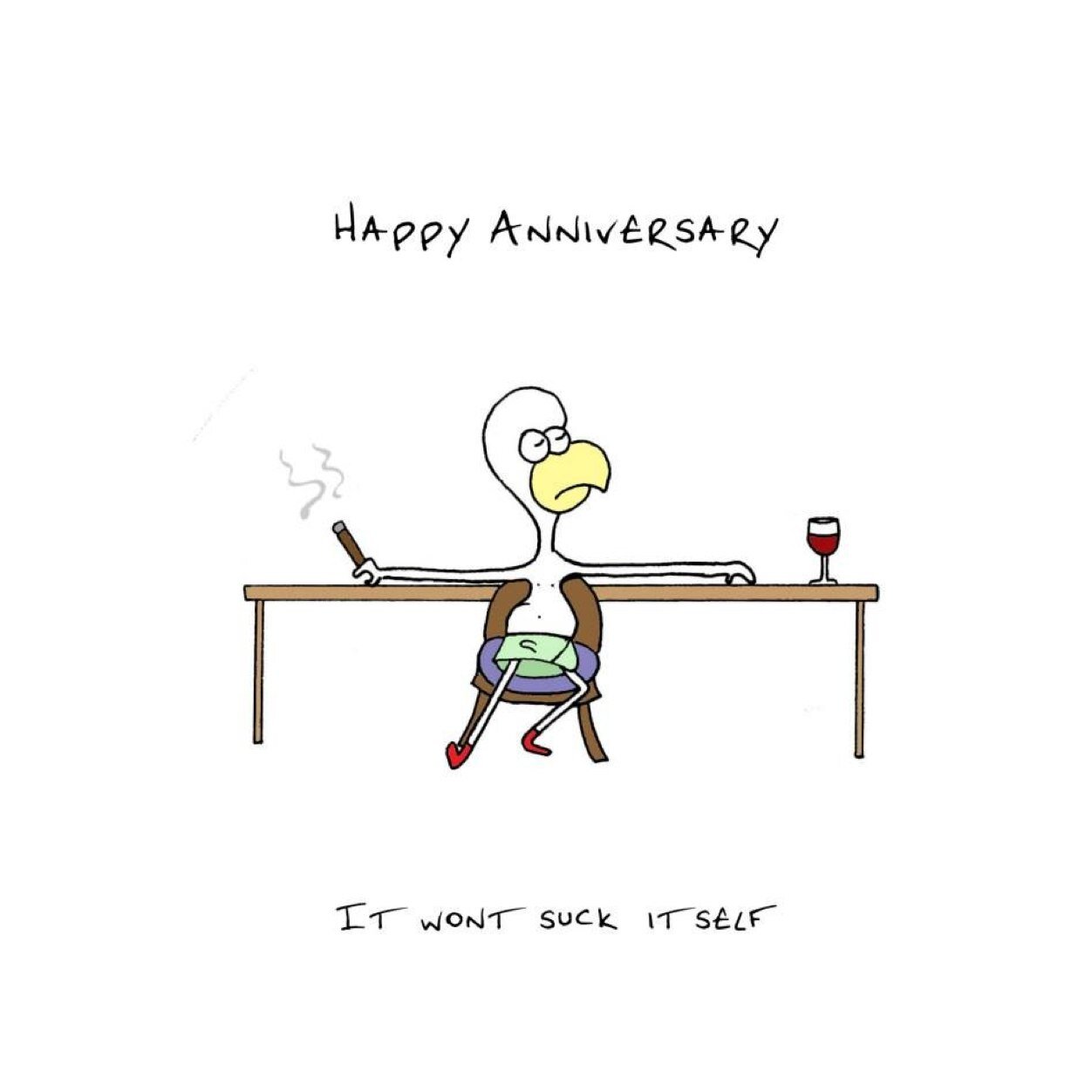 Offensive/comedy Greeting Cards. Meet Dave. An obnoxious, foul-mouthed, piss taking little shit, designed (badly) to put a smile on your ugly mugs.