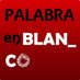 Palabra en blanco (@palabraenblanco) Twitter profile photo