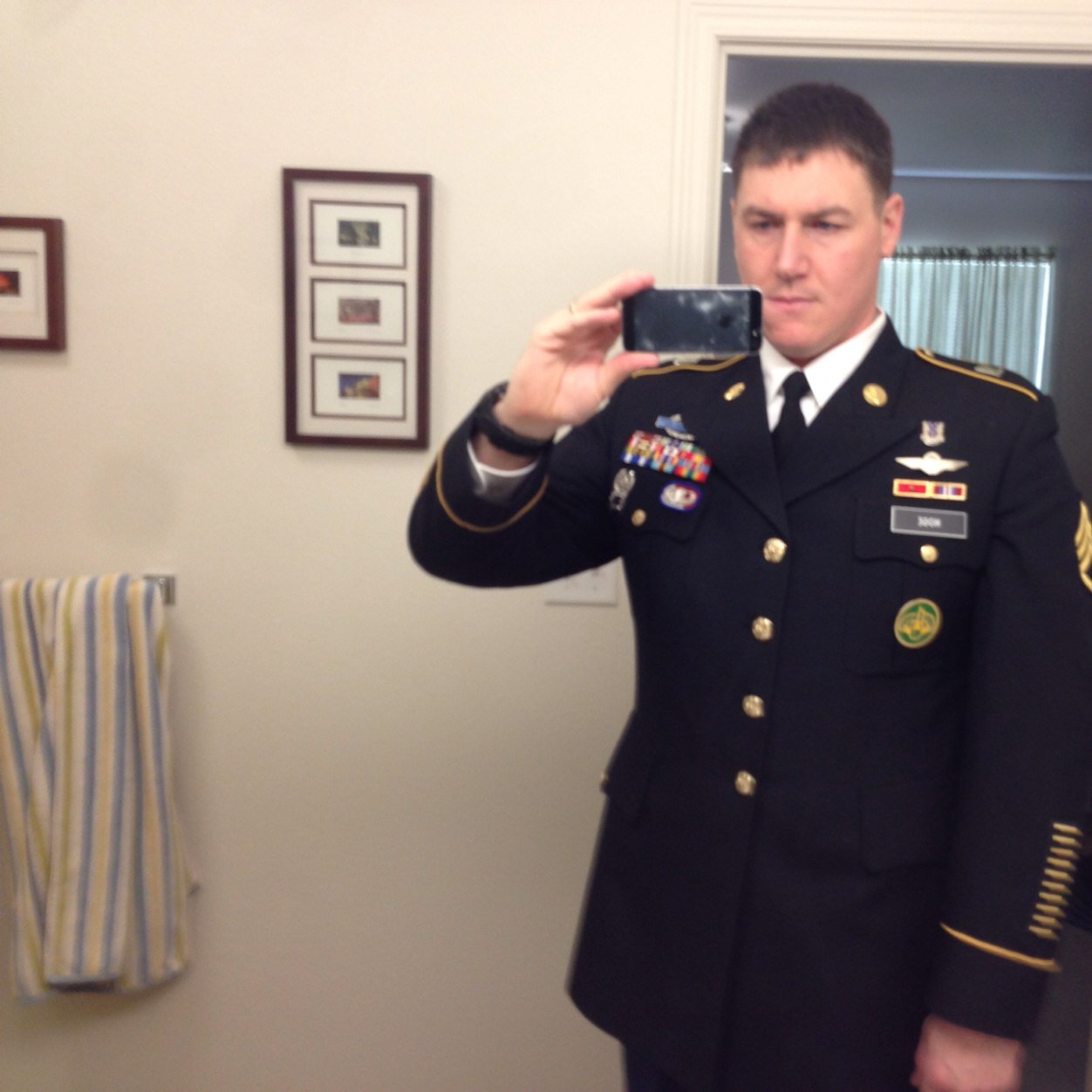 Army,daddy,Husband: retire 2022.