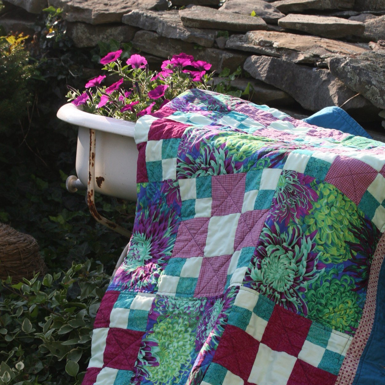 Homemade quilts
 by SewTella's Quilts