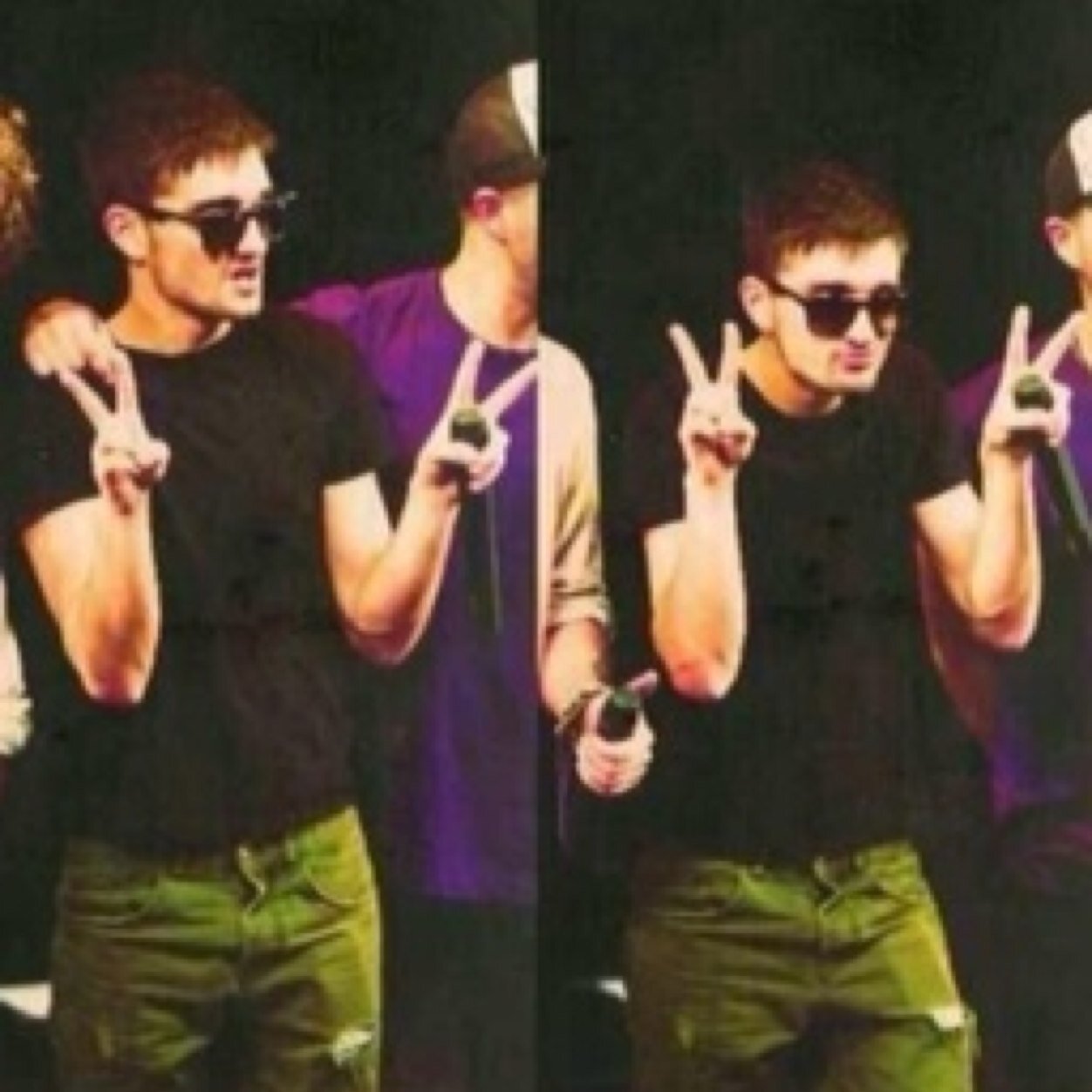 the vamps and the wanted basically