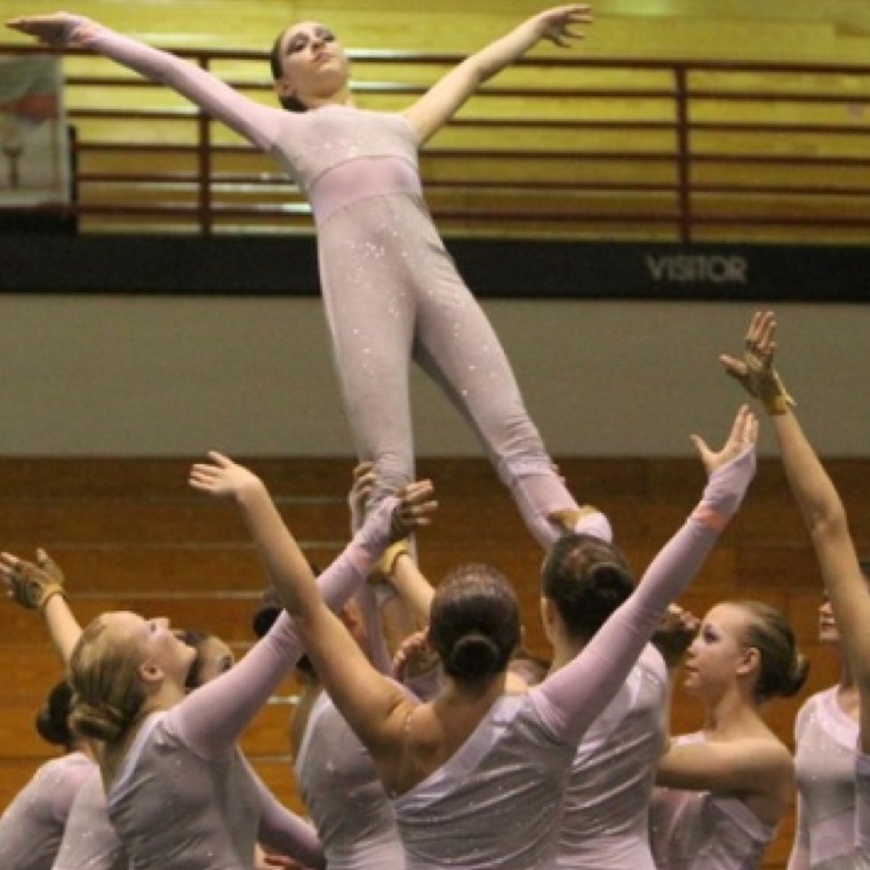 Wgi. College guard. Spin. Dance. Toss.