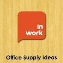 INWORK's got the right office supplies you need to have more fun (and style!) at work!