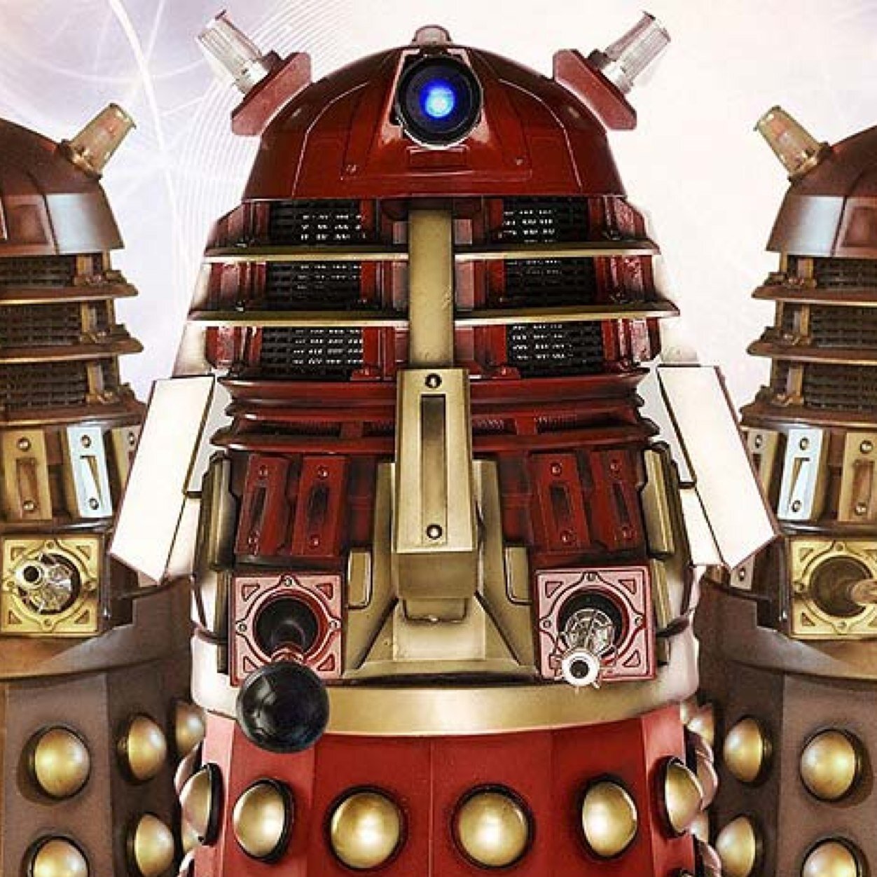 Daleks_Official's profile picture. *DALEK EMPIRE OFFICIAL PAGE*
THE DALEKS ARE INVADING EARTH THROUGH YOUR PRIMITIVE SATELLITE-BASED COMMUNICATION NETWORK TERMINALS AND MOBILE COMMUNICATION UNITS