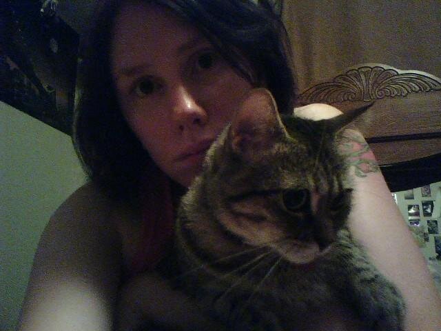 me and my cat stormer..