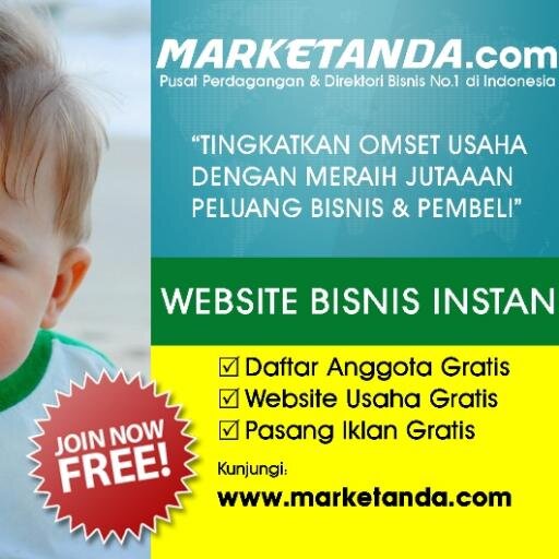 market_anda's profile picture. http://t.co/KwP4DJfPfw - Pusat Perdagangan & Direktori Bisnis No 1 di Indonesia dan Pusat Distributor, B2B, Trading, Supplier, Agen, Grosir, Importir, Exportir