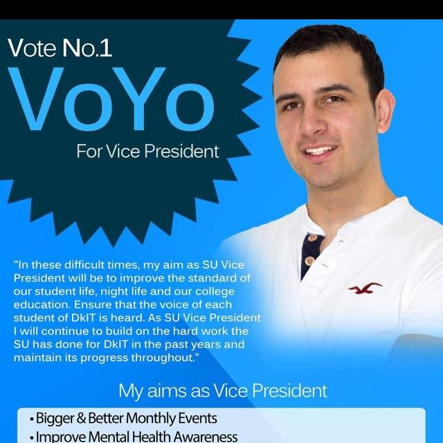 Running for Vice President in DKIT