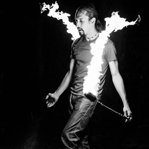 dad, linux systems administrator, fire performer