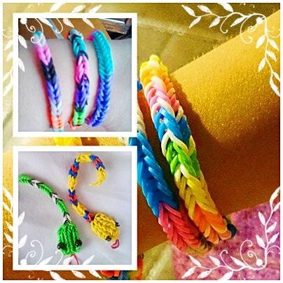 Pulseras elásticas de todos los colores