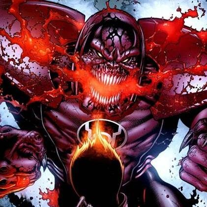 One of the five survivors of the massacre in Sector 666 and founder of the Red Lantern Corps,Atrocitus anointed the Red Lantern in blood and harnessed the power