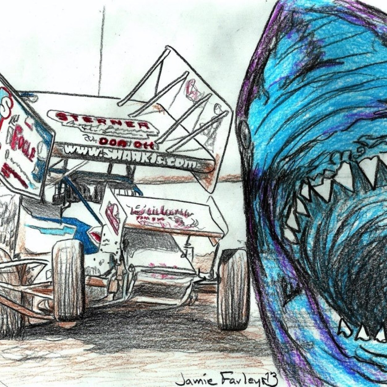 Love to go to sprint car races at willams grove and port royal speedway and lincoln speedway. And i love my girl frield brooke