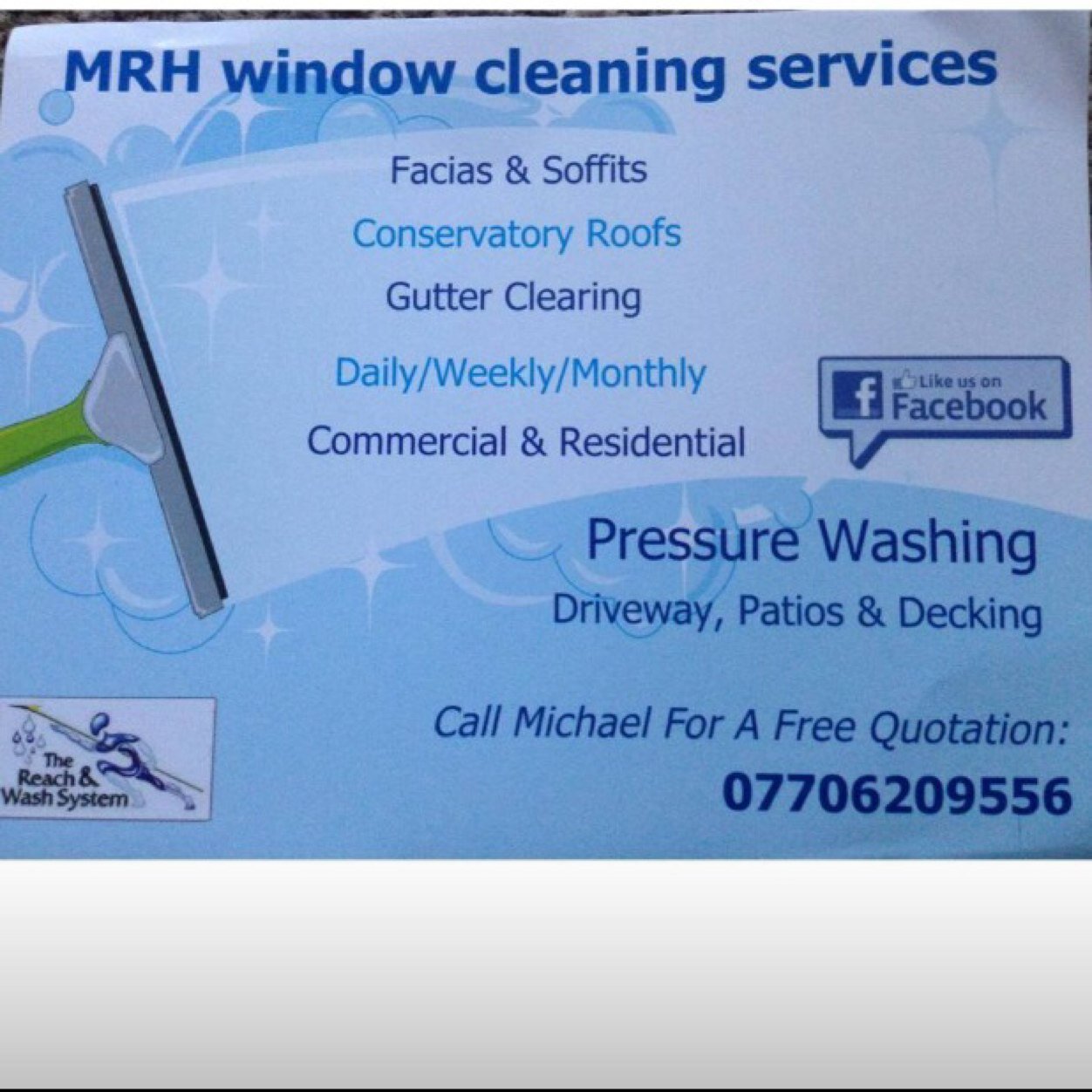 West midlands based professional window cleaning service Friendly&reliable cleaning for any residential or commercial property Competitive prices