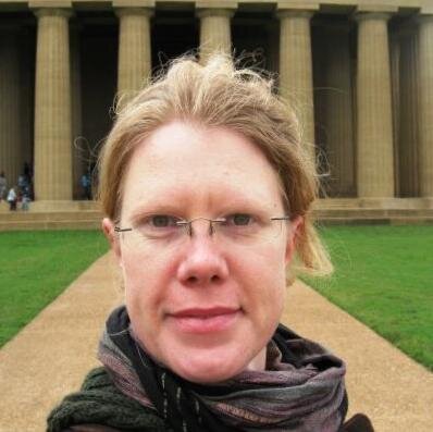 aspiring librarian, baseball fan, archaeologist, classicist, singer, knitter, Clevelander, procrastinator, not always in that order.