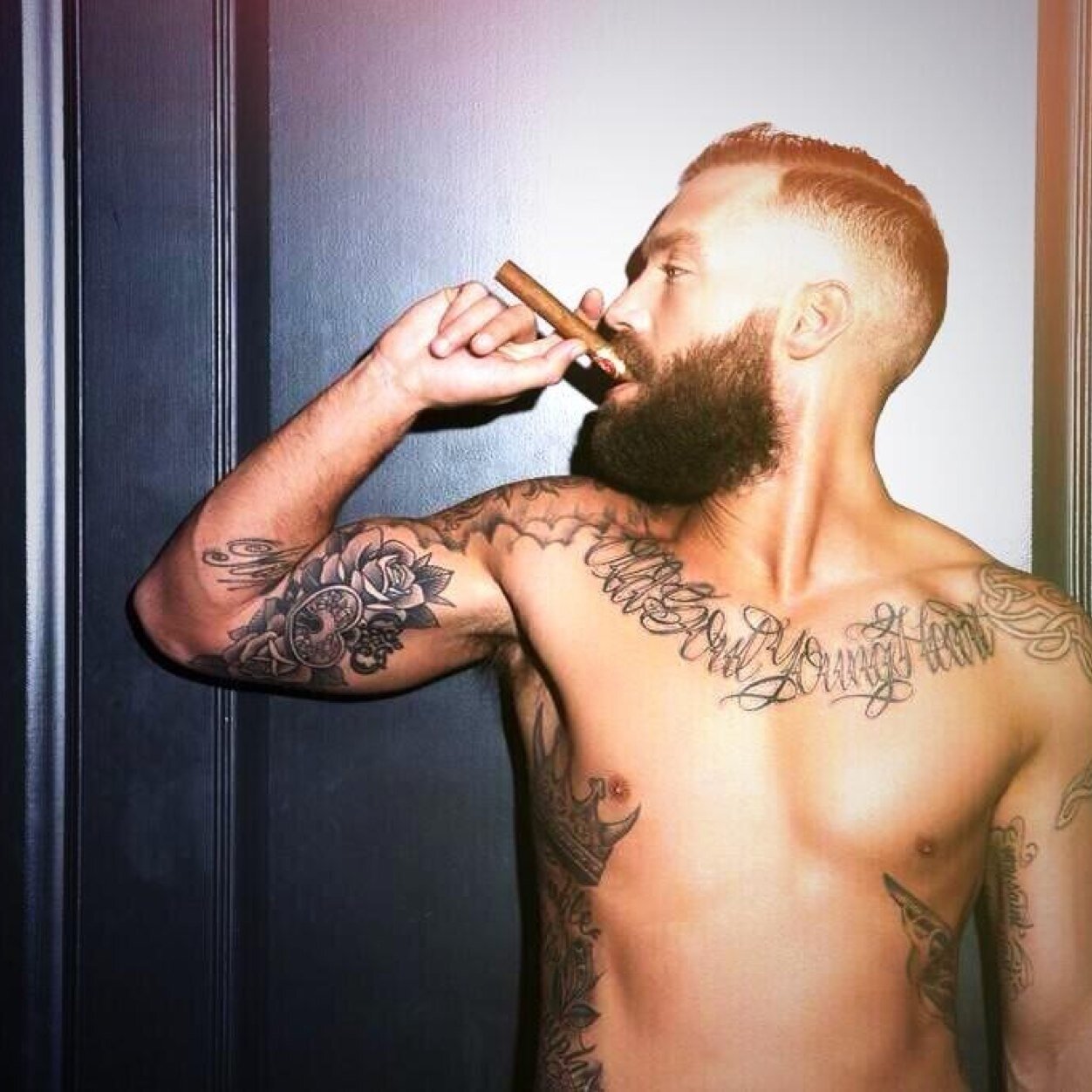 Simply Posting and Retweeting Beards Follow for #Beard inspiration, fun or for the love of bearded men.