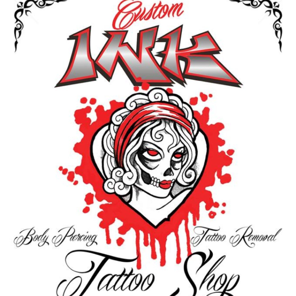 Looking to get inked or pierced................check us out !!!!! From cover ups to dermols we can cater for you .........