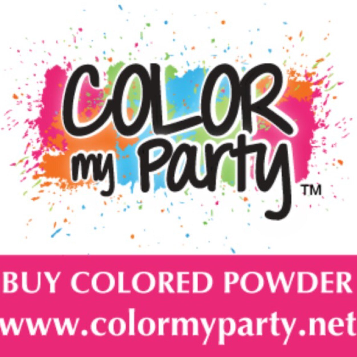 We're all about the #coloredcornstarch, baby! Make your next party a #colorparty!
