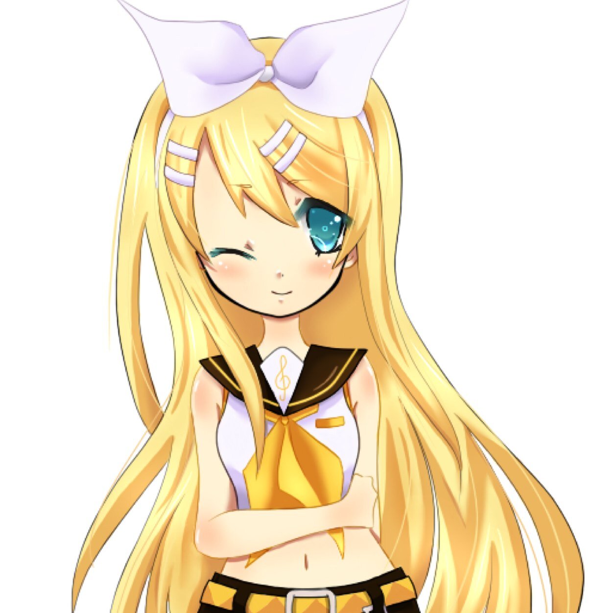 Im Rin! Vocaloid 02. :) i love oranges! #single :3 hugs people a lot. Bff: @_vocaloid_miku no brother