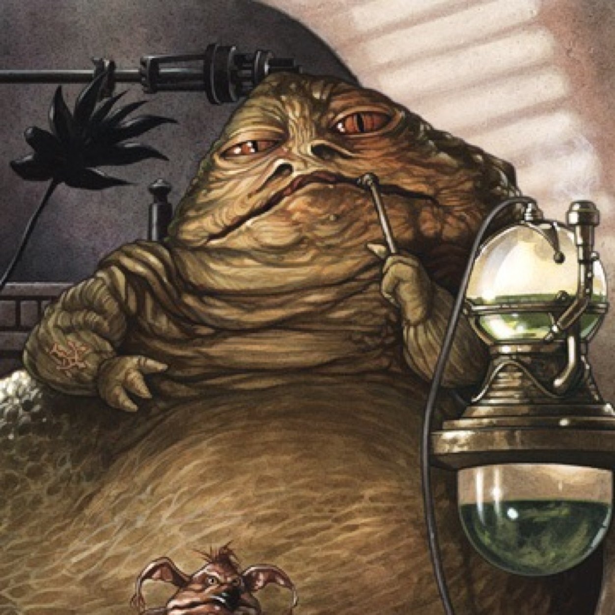 Jabba The Hutt.