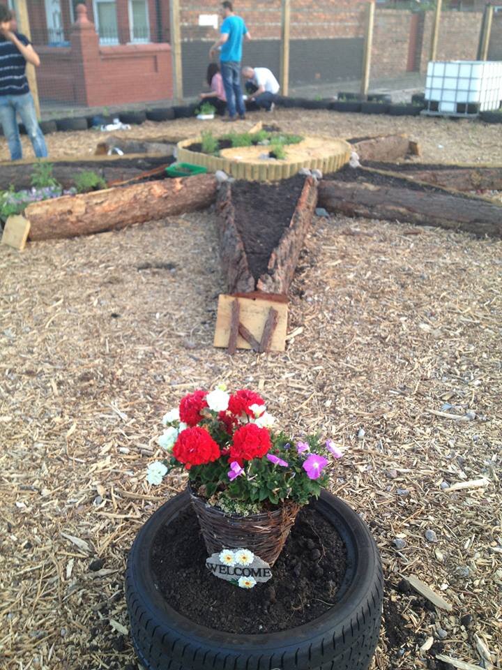 MossGardensMcr's profile picture. Community Gardens and Cafe on the site of the old Stagecoach bus depot in Moss Side, Manchester.