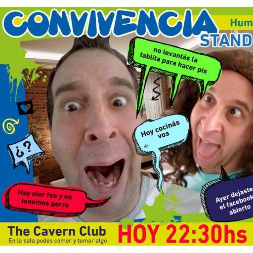 ConvivenciaOK's profile picture. Twitt oficial del nuevo unipersonal de humor de Pablo Angeli