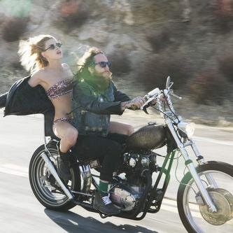 likes; bikes, hogs, choppers, sons of anarchy