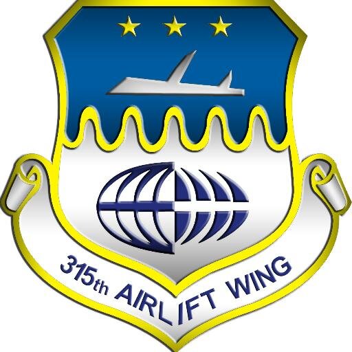 The 315th Airlift Wing is a Reserve Wing at Joint Base Charleston, S.C. External links do not constitute official endorsement by the Air Force or DoD.