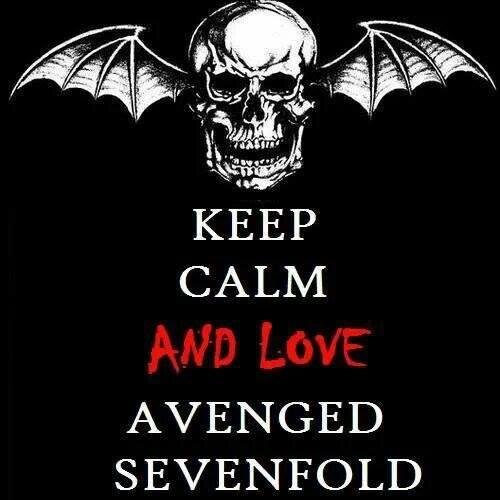 keep and calm and love avenged sevenfold