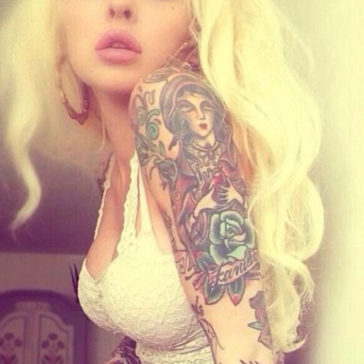 sugar and a lot of spice // tattooed girl from the east coast
