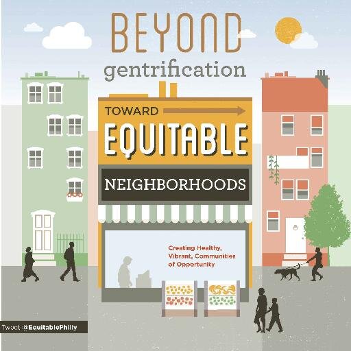 EquitablePhilly's profile picture. @EquitablePhilly is a project of @PhillyCDCs to start a dialogue about promoting equitable redevelopment that benefits all of Philly's neighborhood residents