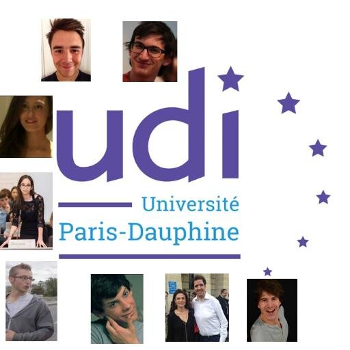 Compte officiel de la section @UDI_off/@UDIjeunes à @Dauphine
Président: @ArnaudAtt, Vice-président: @TSchnapper