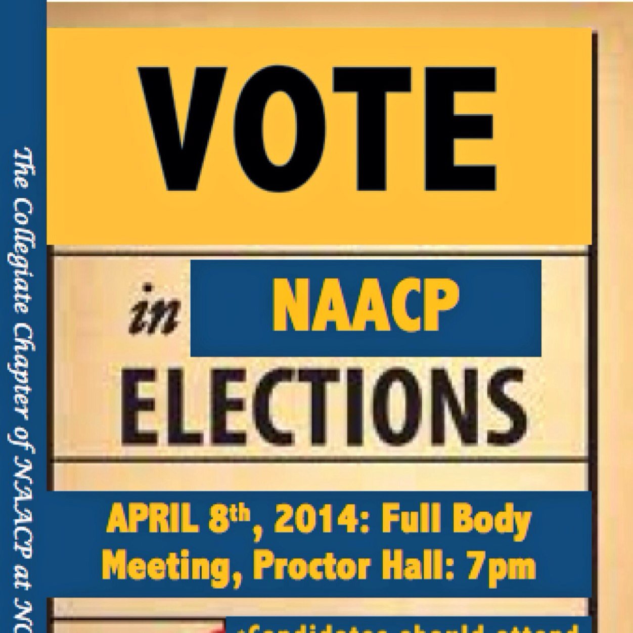 Welcome! This is the official page for the Collegiate Chapter of the NAACP at NCA&T!