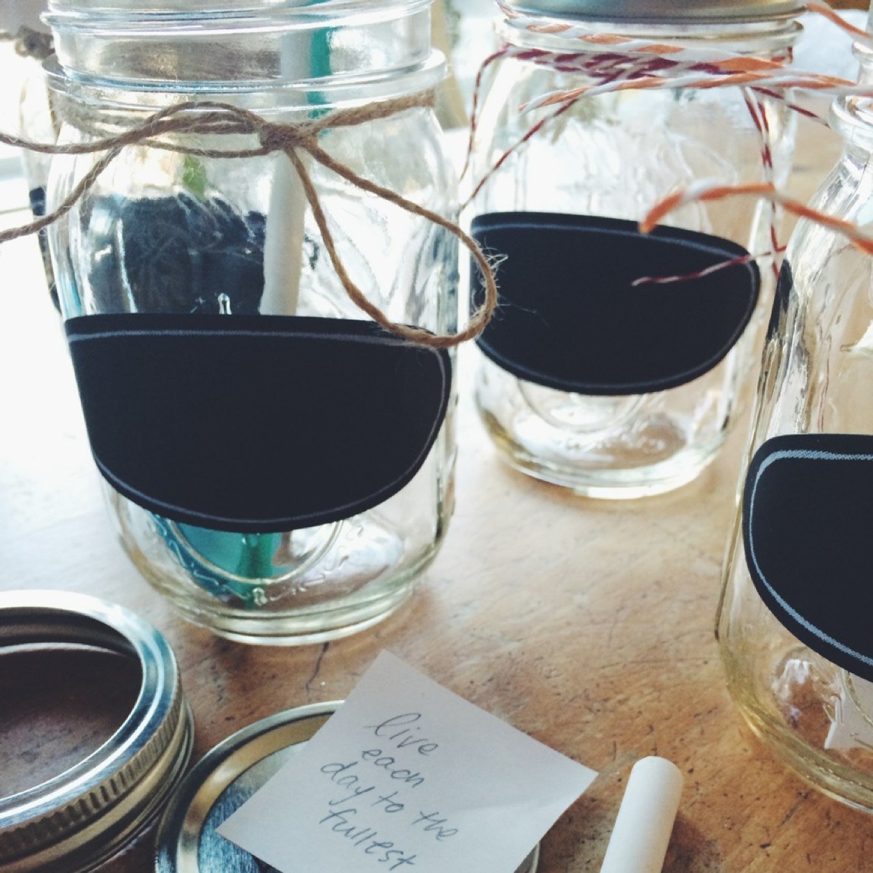 We are Thought Jars™! Follow us and get our name put our name put there. We post quotes daily. Have a wonderful day!