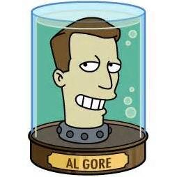 AL Gore's Head Profile