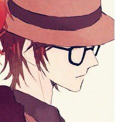Just a man wearing a derby hat and glasses. #Homra #NoBloodNoBoneNoAsh [#KProjectRP]
