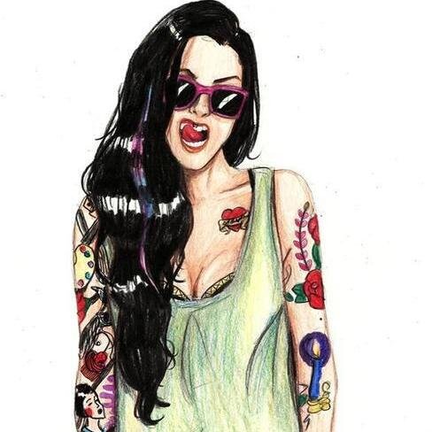 nalandasantosgo's profile picture. Eu Gosto de Figar Em Casa E Amo Muto Rock