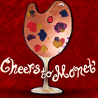 cheerstomonet's profile picture. Cheers to Monet’ is a paint studio where you create your own work led by a local artist.  Paint. Play & Unwind